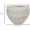 Mauro Ferretti Stiky cachepot Ø 26X20,5 cm oro blanco