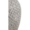 Mauro Ferretti Jarrón Wave Ø 19,5x34 cm oro blanco