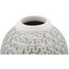 Mauro Ferretti Jarrón Wave Ø 19,5x34 cm oro blanco