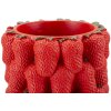 Mauro Ferretti jarrón fresas Ø 20x32 cm rojo