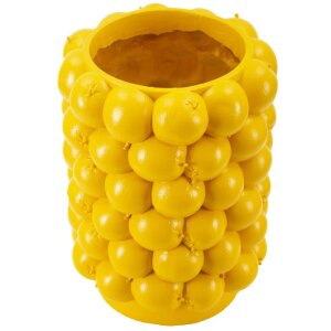 Mauro Ferretti florero limones Ø 21x28 cm amarillo