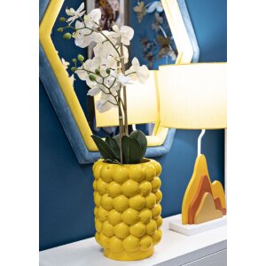 Mauro Ferretti florero limones Ø 21x28 cm amarillo