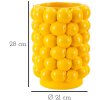 Mauro Ferretti florero limones Ø 21x28 cm amarillo