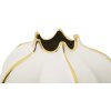 Mauro Ferretti jarrón alfarero Ø 21x40 cm oro blanco