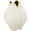 Mauro Ferretti jarrón alfarero Ø 23x27,5 cm oro blanco