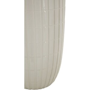 Mauro Ferretti Jarrón Shopping Ø 18x25 cm oro blanco