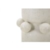 Mauro Ferretti jarrón burbujas Ø 15,5x41 cm crema