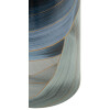 Mauro Ferretti Jarrón Elegant Ø 15x24 cm oro azul con tapa