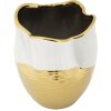 Mauro Ferretti Jarrón Lux Ø 20x25 cm oro blanco
