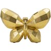 Mauro Ferretti jarrón mariposa 22,5x8x15 cm oro