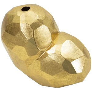 Mauro Ferretti jarrón corazón 19x9x18 cm oro
