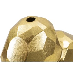 Mauro Ferretti jarrón corazón 19x9x18 cm oro
