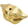 Mauro Ferretti jarrón boca labio 23x8x12 cm oro