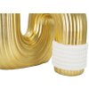 Mauro Ferretti Jarrón Bann Grande 15,3x13x30,5 cm oro blanco