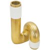 Mauro Ferretti Jarrón Bann Grande 14,5x13x25 cm oro blanco
