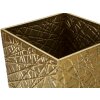 Mauro Ferretti juego de jarrones Squer 2pcs 34x34x90 cm 25x25x78 cm oro