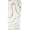 Mauro Ferretti Adore jarrón Ø16x32,5 cm oro blanco