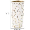 Mauro Ferretti jarrón Adore Ø 12,5x25 cm oro blanco