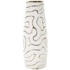 Mauro Ferretti Lia jarrón Ø14,5x39,5 cm oro blanco