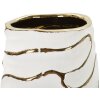 Mauro Ferretti Lia jarrón Ø14,5x39,5 cm oro blanco