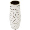 Mauro Ferretti Lia jarrón Ø14,5x39,5 cm oro blanco