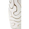Mauro Ferretti Lia jarrón Ø14,5x39,5 cm oro blanco