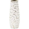 Mauro Ferretti Lia jarrón Ø 12x29,5 cm oro blanco