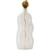 Mauro Ferretti Jarrón Uma 19,5x10x50 cm oro blanco