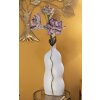 Mauro Ferretti Jarrón Uma 19,5x10x50 cm oro blanco