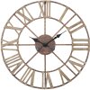 Reloj de pared Mauro Ferretti Plus Ø71,5x4 cm marrón