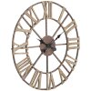Reloj de pared Mauro Ferretti Plus Ø71,5x4 cm marrón