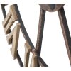 Reloj de pared Mauro Ferretti Plus Ø71,5x4 cm marrón
