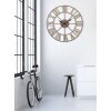 Reloj de pared Mauro Ferretti Plus Ø71,5x4 cm marrón
