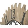 Mauro Ferretti reloj de pared Ingranaggio Plus Ø60x4 cm negro natural