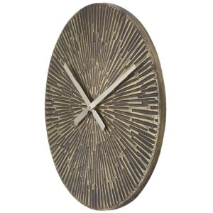 Mauro Ferretti reloj de pared Opis Ø50x3,5 cm bronceado
