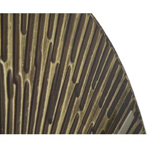 Mauro Ferretti reloj de pared Opis Ø50x3,5 cm bronceado
