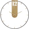 Mauro Ferretti reloj de pared Goldy Ø60x4,5 cm oro negro