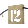 Mauro Ferretti reloj de pared Goldy Ø60x4,5 cm oro negro