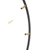 Mauro Ferretti reloj de pared Goldy Ø60x4,5 cm oro negro