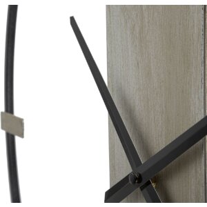 Mauro Ferretti reloj de pared plata Ø 61x4,5 cm plata negro