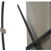 Mauro Ferretti reloj de pared plata Ø 61x4,5 cm plata negro