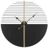 Mauro Ferretti reloj de pared Glam Stick Ø60x4,5 cm oro negro