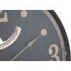 Reloj de pared Mauro Ferretti XXX Ø67x6,5 cm negro marrón
