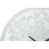 Mauro Ferretti reloj de pared árbol blanco Ø55x4,5 cm blanco