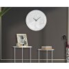 Mauro Ferretti reloj de pared árbol blanco Ø55x4,5 cm blanco