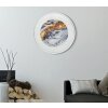 Mauro Ferretti reloj de pared espejo gris Ø60x5 cm multicolor