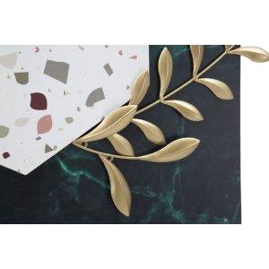 Reloj de pared Mauro Ferretti hexágono 62x4,5x62 cm multicolor
