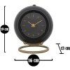 Mauro Ferretti reloj de mesa bola 16x13x19 cm oro negro