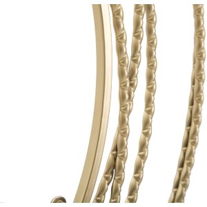 Mauro Ferretti reloj de pared rayas oro Ø 50x4 cm oro