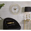 Mauro Ferretti reloj de pared rayas oro Ø 50x4 cm oro